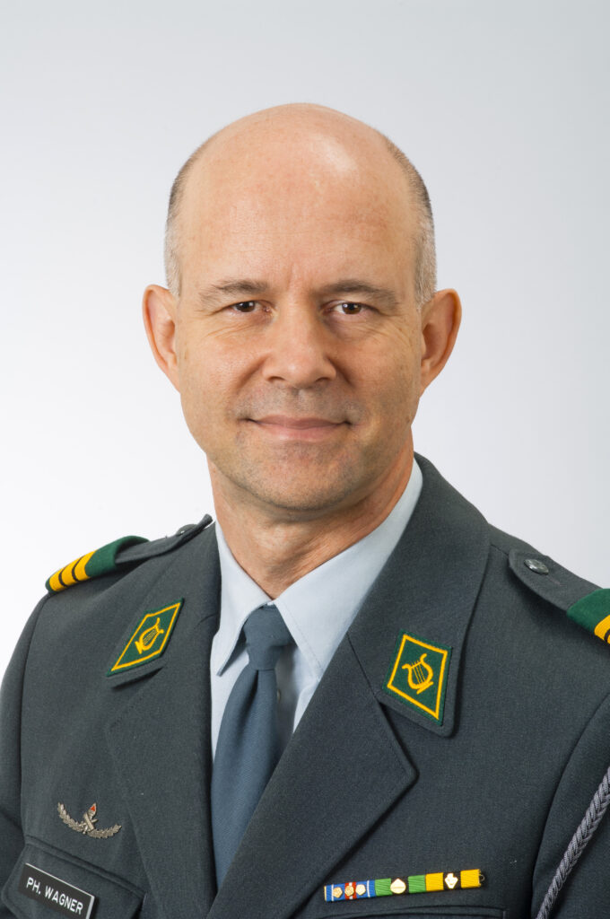 Ein Bild von Oberst Philipp Wagner, Kommandant Kompetenzzentrum Militärmusik