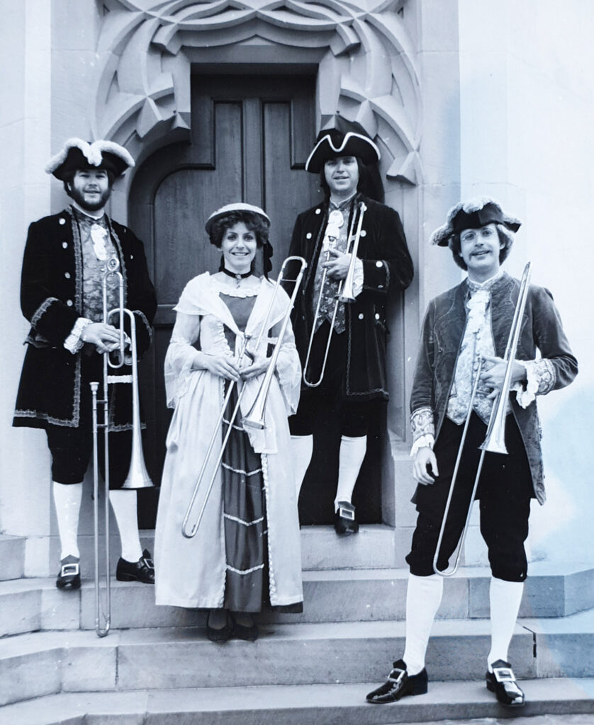 Porträt Slokar Trombone Quartett
