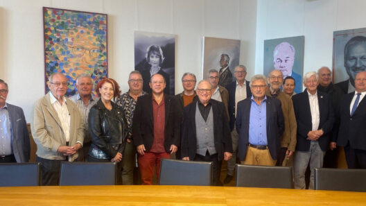 Gruppenbild der SBV-Ehrenmitglieder bei ihrem Treffen 2023 in Solothurn